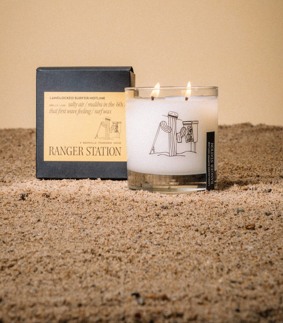 Ranger Station Landlocked Surfer Hotline Candle