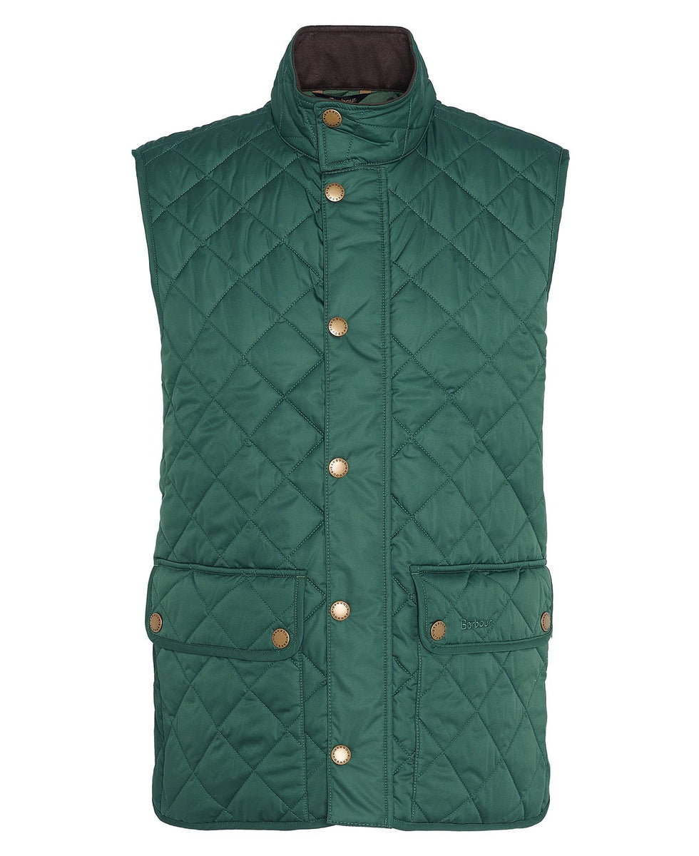 Barbour Lowerdale Vest in Racing Green - Main Image
