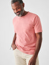 Faherty Sunwashed Pocket Tee in Faded Flag
