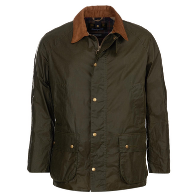 Barbour Lightweight Ashby Waxed Jacket in Olive