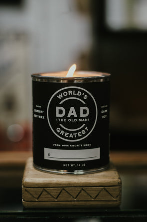 Manready Mercantile World's Greatest Dad Candle