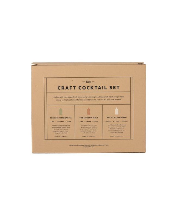 Craft Cocktail Syrup Set - JOURNEYMAN CO.