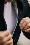Hiroshi Kato Anvil Old Nep Selvedge Denim Jacket in Rinse