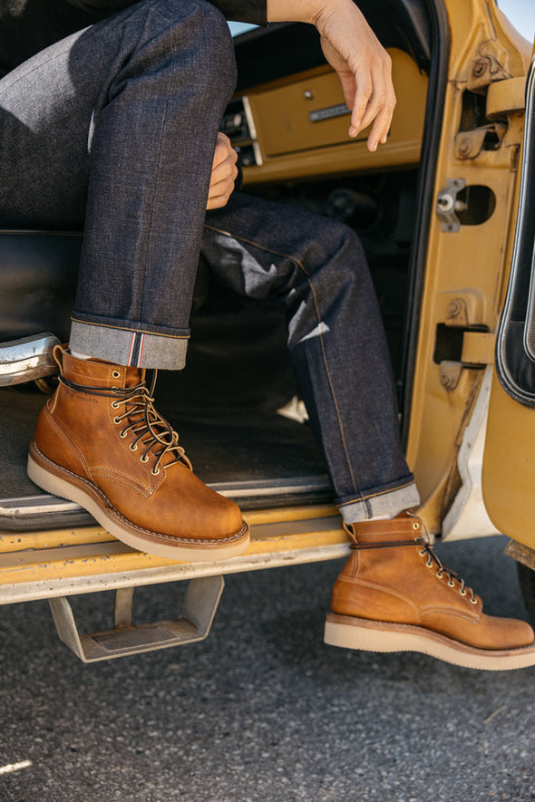 Hiroshi Kato Hammer Indigo Raw 17.5 oz. Mammoth Selvedge Jean