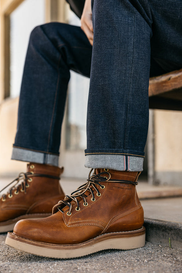 Hiroshi Kato Hammer Indigo Raw 17.5 oz. Mammoth Selvedge Jean