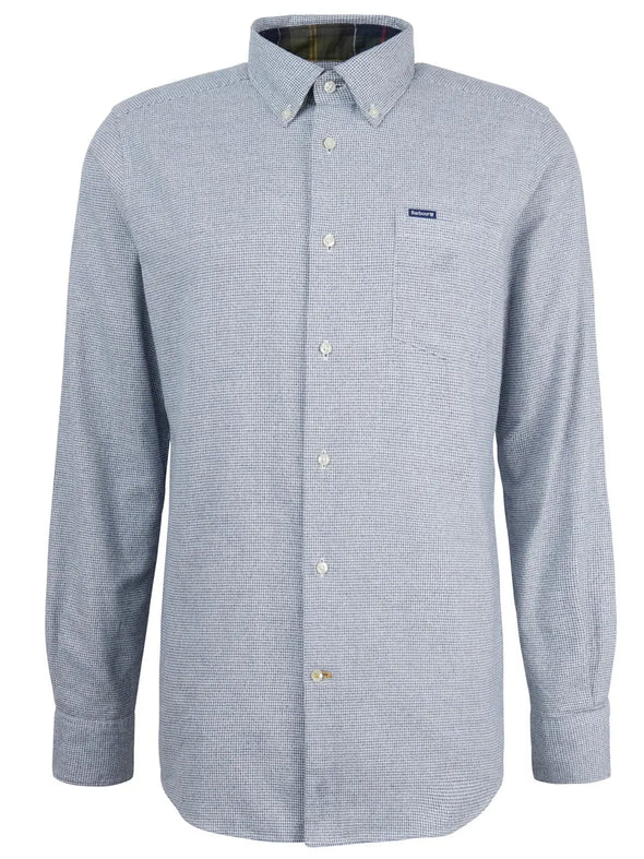 Barbour Turner LS Shirt in Navy