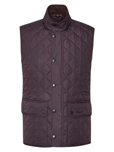 Barbour Lowerdale Vest in Black Oak