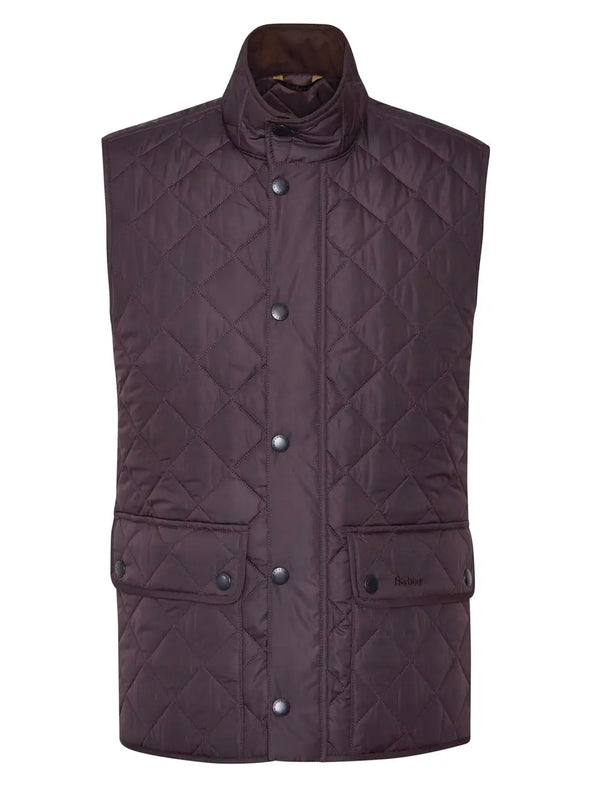 Barbour Lowerdale Vest in Black Oak