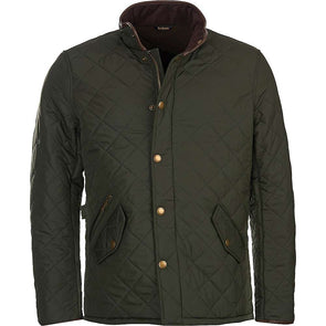Barbour Powell Quilted Jacket in Olive