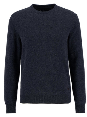 Barbour Essential Patch Crew in Charcoal