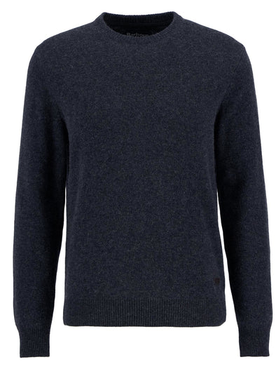 Barbour Essential Patch Crew in Charcoal