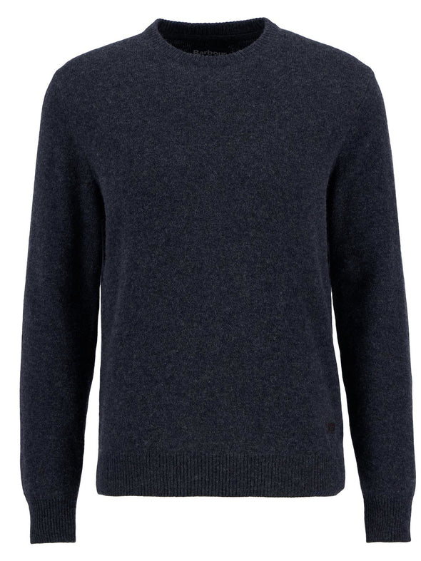 Barbour Essential Patch Crew in Charcoal