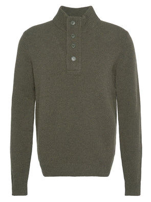 Barbour Essential Patch Half-zip in Seawead