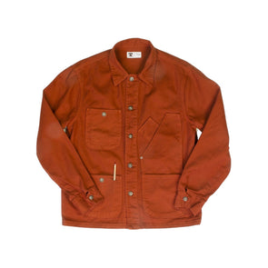 Tellason Coverall Jacket in International Orange