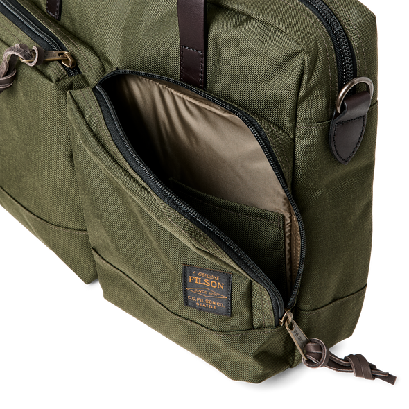 Filson Dryden Briefcase in Otter Green