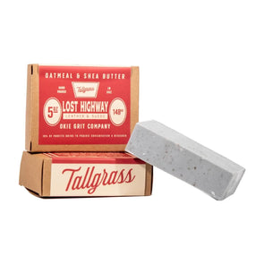 Tallgrass Supply Co. Lost Highway Leather & Suede Soap