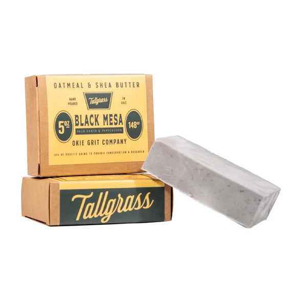 Tallgrass Supply Co. Black Mesa Palo Santo & Peppercorn Soap