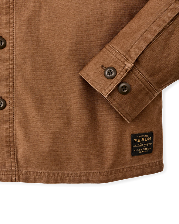 Filson Clarkston Jac-Shirt in Labrador Brown