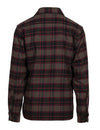 Schott N.Y.C. Plaid CPO Wool Shirt Jacket in Brown