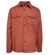 Schott N.Y.C. CPO Wool Shirt Jacket in Spice