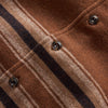 Taylor Stitch Ranger Shirt in Tarnished Copper Blanket Stripe