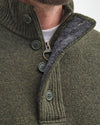 Barbour Essential Patch Half-zip in Seawead