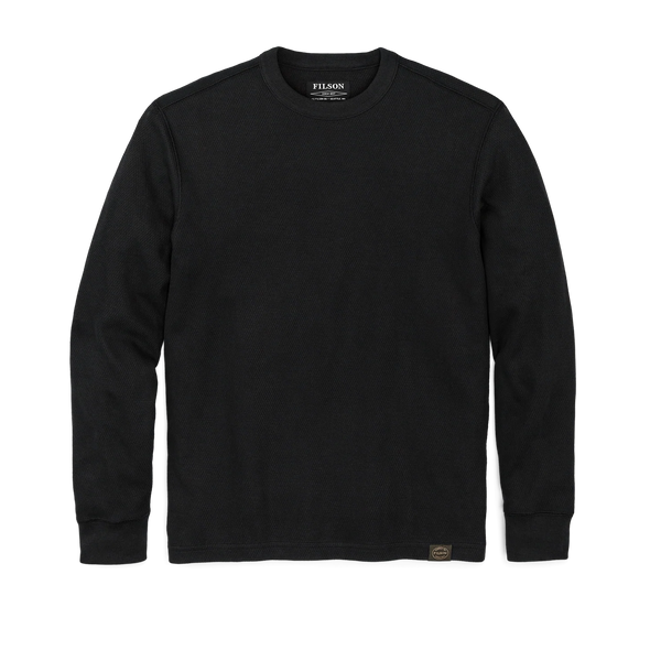 Filson Waffle Knit Thermal Crewneck in Navy