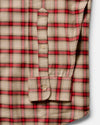 Taylor Stitch Jack in LS Shirt in Cardinal Plaid Flannel