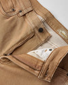 Faherty Stretch Terry 5 Pocket Pant in Elk Brown