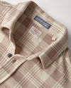 Faherty Legend Sweater Shirt in Sandbar Plaid
