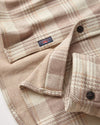 Faherty Legend Sweater Shirt in Sandbar Plaid