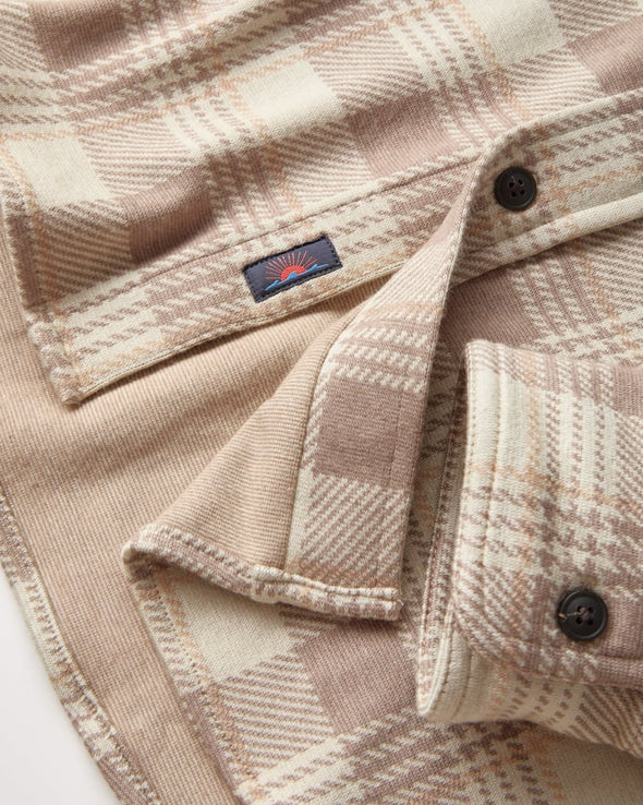 Faherty Legend Sweater Shirt in Sandbar Plaid