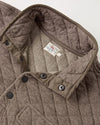Faherty Epic Quilted Pullover in Mountain Branch Heather