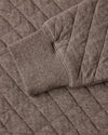 Faherty Epic Quilted Pullover in Mountain Branch Heather