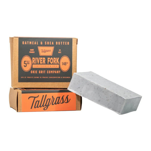 Tallgrass Supply Co. River Fork Honeysuckle & Rain Soap
