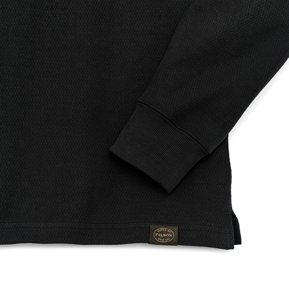 Filson Waffle Knit Thermal Crewneck in Navy