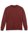 Filson Waffle Knit Thermal Crewneck in Fired Brick