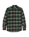 Filson Vintage Flannel Work Shirt in Brown/Cream Plaid