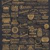 Landmark Project National Parks Type Tee in Deep Navy