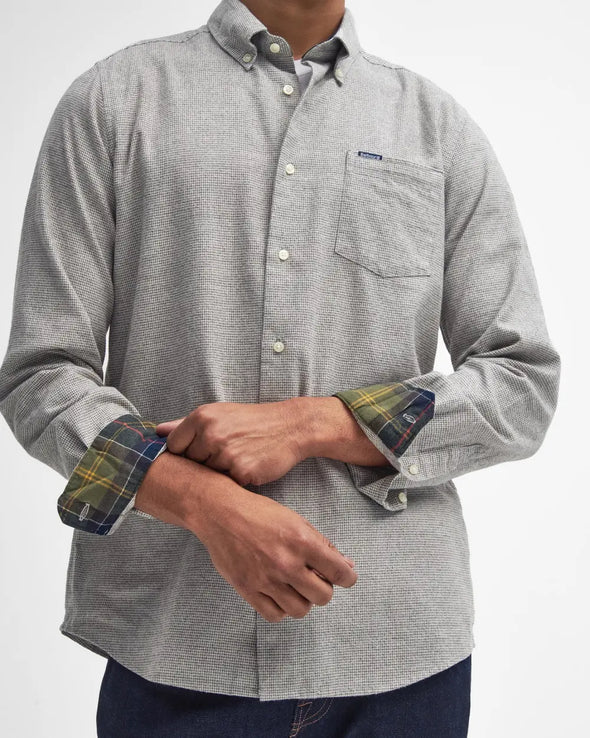 Barbour Turner LS Shirt in Olive