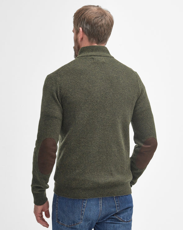 Barbour Essential Patch Half-zip in Seawead