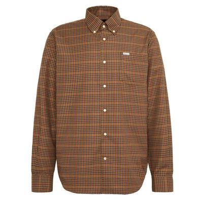 Barbour Henderson Thermo Weave Shirt in Stone