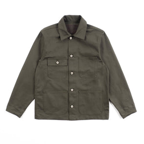 Naked & Famous Chore Coat in Green