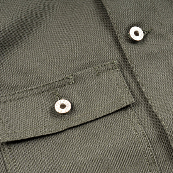 Naked & Famous Chore Coat in Green