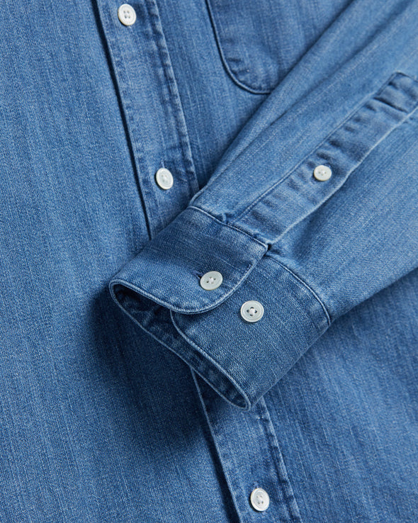 Portuguese Flannel LS Denim Shirt