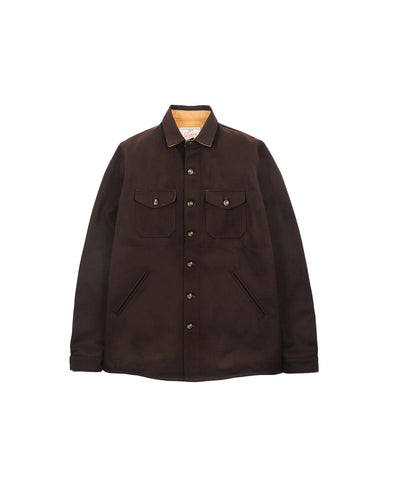 Dehen 1920 Crissman Overshirt in Brown