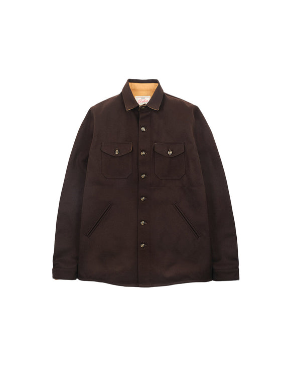Dehen 1920 Crissman Overshirt in Brown