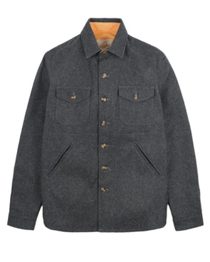 Dehen 1920 Crissman Overshirt in Charcoal