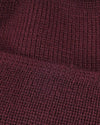 Dehen 1920 Wool Knit Watch Cap in Burgundy