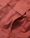 Dehen 1920 Heavy Duty Raincoat in Brick Red